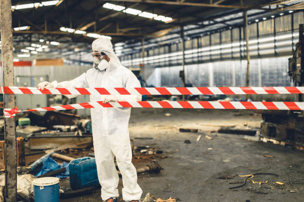 Professional Crime Scene Cleanup technician working in Augusta, MO